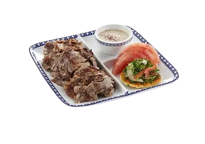 Shawarma slices platter